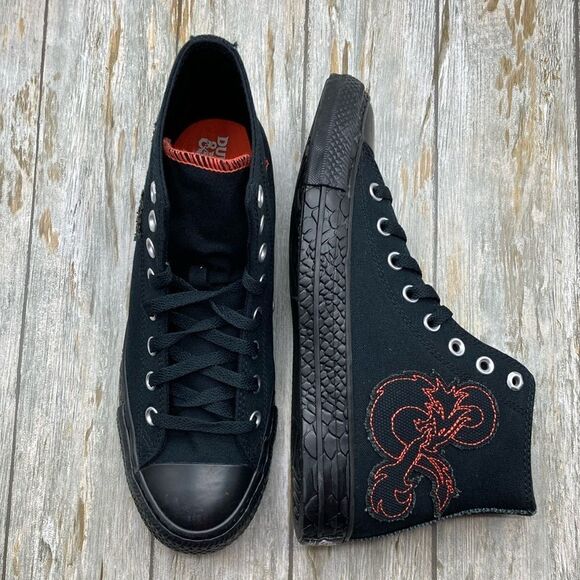 Converse x Dungeons & Dragons Limited Edition Chuck Taylor All Star Sneakers 9.5 - Picture 2 of 16